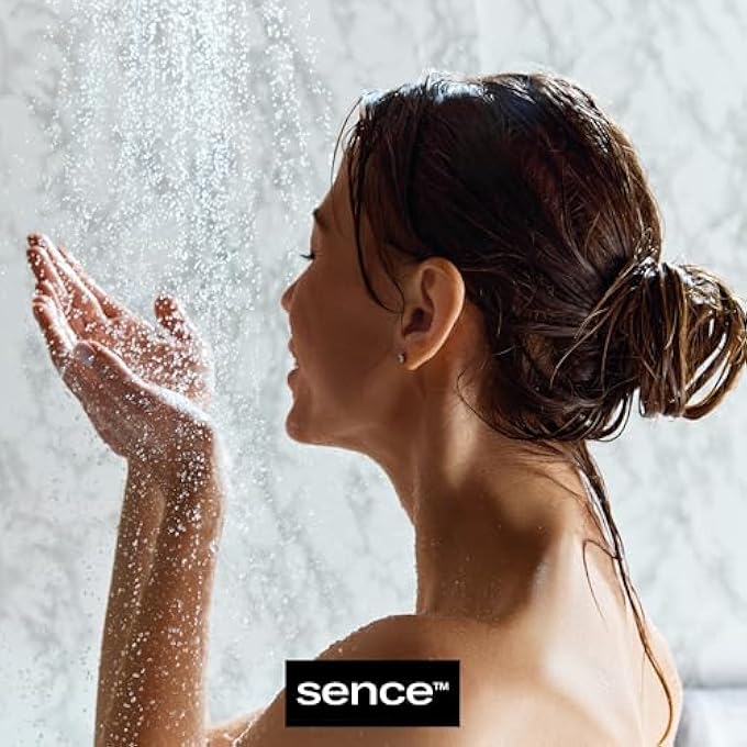 Sence HYDRO SHOCK FACE WASH GEL, BEAUTY FACE WASH FACE CARE, VEGAN COSMETICS WITH CASTOR OIL, GLYCERINE AND PANTHENOL, DAILY FACE CARE FOR MEN AND WOMEN, PACK OF 3 (3 X 150 ML) - Image 2